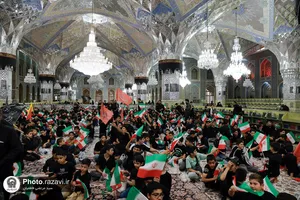 ویژه برنامه احلی من العسل در حرم مطهر رضوی