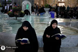 مراسم احیا شب نوزدهم ماه مبارک رمضان در حرم مطهر رضوی - 2