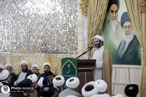 نشست جمعی از اساتید و فضلای حوزه علمیه خراسان با تولیت آستان قدس رضوی