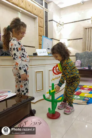 ایستگاه بازی کودکان با حضور مربیان مهدالرضا