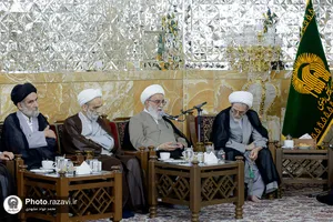 دیدار اساتید مدرسه تابستانی دارالعلم با تولیت آستان قدس رضوی