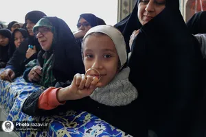حضور کودکان در ویژه برنامه لبنان در پناه امام رئوف