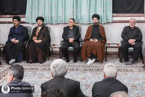 حضور تولیت آستان قدس رضوی در مراسم عزاداری افغانستانی&zwnj;های مقیم مشهد