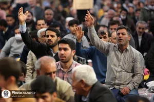 جشن میلاد امیرالمومنین در حرم مطهر رضوی