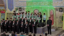 زائران حریم قدسی رضوی میهمان ویژه‌برنامه جشن «شکوه رضوان» شدند