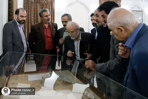 بازدید اعضای فرهنگستان هنر از موزه&zwnj;های آستان قدس رضوی