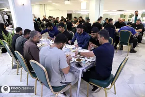 تشرف ملی&zwnj;پوشان کشتی ایران به حرم مطهر رضوی