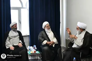 بازدید تولیت آستان قدس رضوی از امتحانات شفاهی دروس خارج فقه حوزه علمیه خراسان
