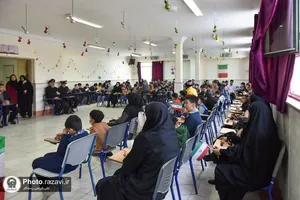 توزیع صبحانه گرم در مدرسه امام جواد علیه&zwnj;السلام
