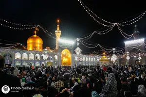 مراسم تحویل سال 1402 در حرم مطهر رضوی - 1