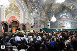 مراسم روز شهادت امام رضا علیه&zwnj;السلام در رواق امام خمینی (ره)