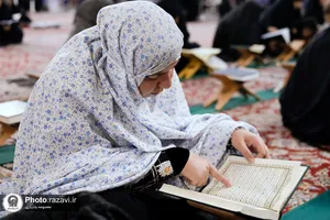 جلسه سنتی قرآن کریم در حرم مطهر رضوی