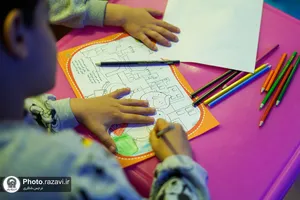 ایستگاه بازی کودکان با حضور مربیان مهدالرضا