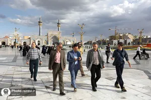 بازدید جمعی از مدیران رادیو از فعالیت&zwnj;های عمرانی، فرهنگی و خدماتی آستان قدس رضوی