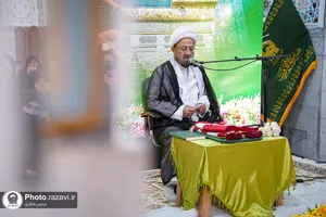 جشن &laquo;امیرة الصبر و الرحمة&raquo; در حرم مطهر رضوی