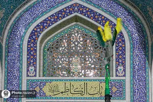 آیین علم&zwnj;گردانی هیئت&zwnj;های مذهبی مشهد در حرم مطهر رضوی