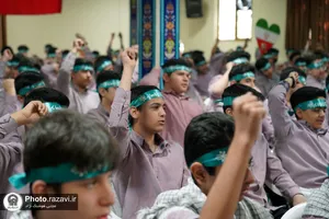زنگ استکبارستیزی در مدرسه امام رضا(ع)