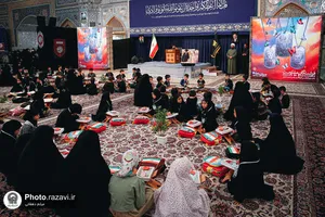 ویژه برنامه فرشتگان مقاومت در حرم مطهر رضوی-2