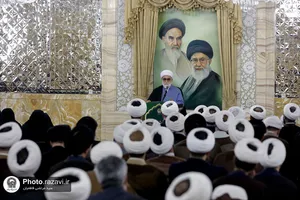 مراسم گرامیداشت یاد شهید مطهری و نکوداشت اساتید حوزه علمیه خراسان