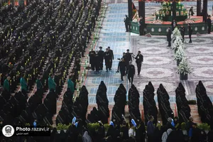 آئین خطبه&zwnj;خوانی شب عاشورا در حرم مطهر رضوی-2