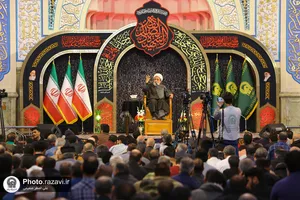 مراسم گرامیداشت حماسه ٩ دی در حرم مطهر رضوی - 1