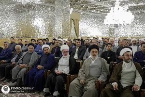 نکوداشت مقام معلم در حرم مطهر رضوی