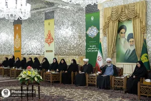 دیدار جمعی از بانوان نخبه رشته&zwnj;های پزشکی و دانشگاهی با تولیت آستان قدس رضوی