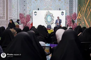 جشن &laquo;امیرة الصبر و الرحمة&raquo; در حرم مطهر رضوی