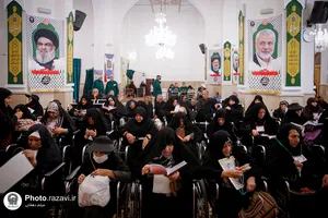 تشرف کاروان زیارتی معین الضعفا به حرم مطهر رضوی