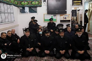 حضور تولیت آستان قدس رضوی در کشیک خانه دربانان