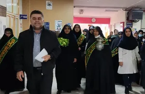 تجلیل خادمیاران رضوی از پرستاران امیرکلایی