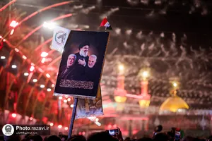 عزاداری شب اربعین حسینی در کربلای معلی-۲