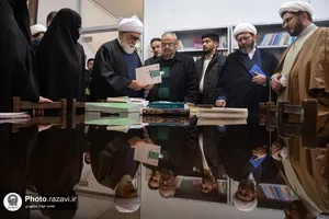 حضور تولیت آستان قدس رضوی در جمع طلاب مکتب نرجس