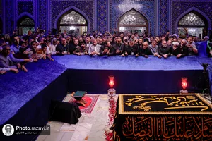 تشرف موکب داران عراقی به حرم مطهر رضوی