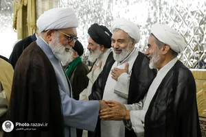 دیدار جمعی از خطبای مشهد با تولیت آستان قدس رضوی