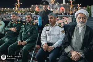 آئین بزرگداشت رهبر شهید انقلاب اسلامی در حرم مطهر رضوی