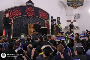 مراسم شب قدر ویژه ناشنوایان در حرم مطهر رضوی