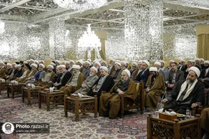 دیدار اساتید پیشکسوت حوزه علمیه مشهد با تولیت آستان قدس رضوی