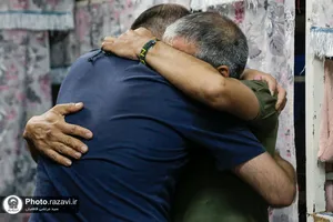 حضور خدام بارگاه منور رضوی در زندان مرکزی مشهد