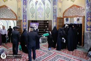 خدمت&zwnj;رسانی خادمان رضوی در انتخابات ریاست جمهوری