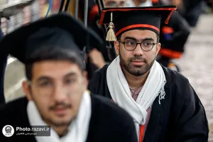 مراسم دانش&zwnj;آموختگی فارغ&zwnj;التحصیلان دانشگاه&zwnj;های علوم پزشکی سراسر کشور در حرم مطهر رضوی