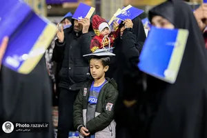 حضور نوجوانان دهه هشتادی در مراسم احیا ماه مبارک رمضان