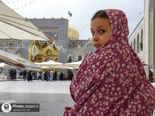 عکس با کیفیت: حال و هوای زائرین حرم مطهر رضوی