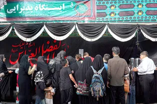 خدمت‌رسانی موکب امام رضا (ع) بیمارستان رضوی به زائران چهل و هشتم