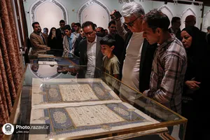 بازدید رتبه&zwnj;های برتر کنکور سراسری و نخبگان علمی کشور از بخش&zwnj;های مختلف حرم امام رضا علیه&zwnj;السلام
