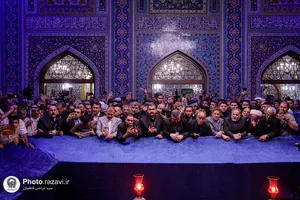 تشرف موکب داران عراقی به حرم مطهر رضوی