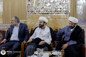 دیدار اساتید مدرسه تابستانی دارالعلم با تولیت آستان قدس رضوی