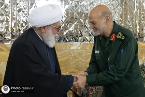 دیدار فعالان بسیج دانش&zwnj;آموزی شهرستان مشهد با تولیت آستان قدس رضوی