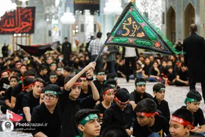 اجتماع دانش آموزی &laquo;احلی من العسل&raquo; در حرم مطهر رضوی