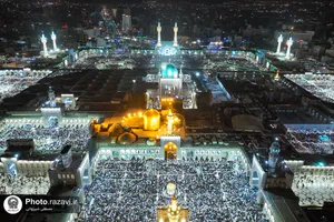 مراسم تحویل سال 1403 در حرم مطهر رضوی - 1